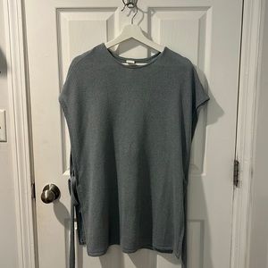 H&M light blue tunic
